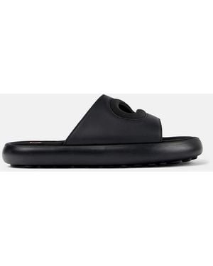 Camper Sandalias Negras Pelotas Flora De - Negro
