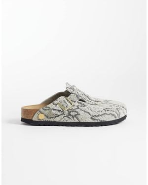 Birkenstock Boston Narrow Fit Clogs - White