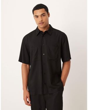 ASOS Co-ord Relaxed Shirt - Black