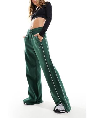 Nike Streetwear Oversized Fleece Wide Leg Jogger - Green