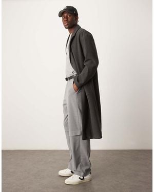 New Look Relaxed Overcoat - Natural