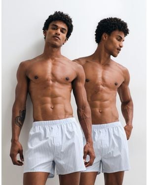 ASOS 2 Pack Woven Boxers - Blue