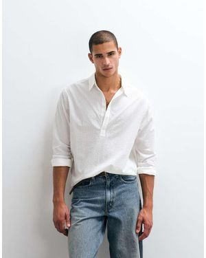 ASOS Oversized Overhead Shirt - White