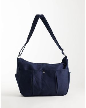 ASOS Canvas Utility Crossbody Bag - Blue