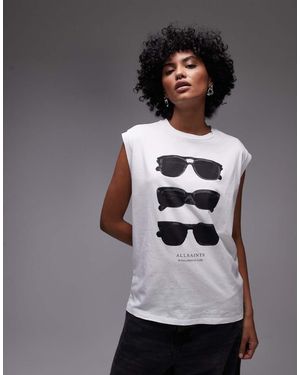AllSaints Sunnies Brooke - Grijs