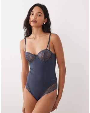 Calvin Klein Shapewear Lace Body - Blue