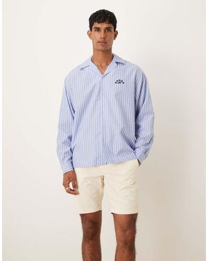 ASOS Smart Slim Fit Chino Shorts - Blue