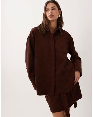 ASOS Corduroy Shirt - Brown