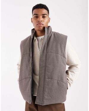 ASOS Puffer Gilet - Gray