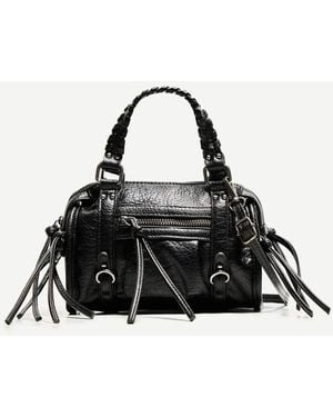 Bershka Mini Bowling Bag - Black