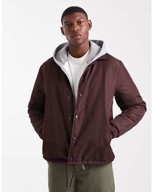 Brave Soul – wattierte kurze jacke - Lila