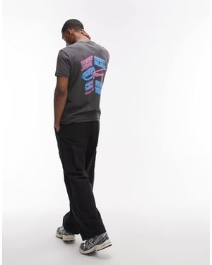 Tommy Hilfiger Neon Graphic T-Shirt - Blue