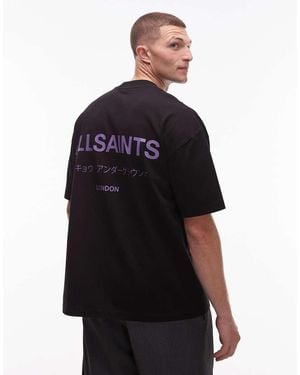AllSaints Underground T-shirt - Black