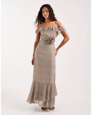Designer Pretty Lavish Ruffle Maxi Dresses for Women - Up to 75% off | Lyst