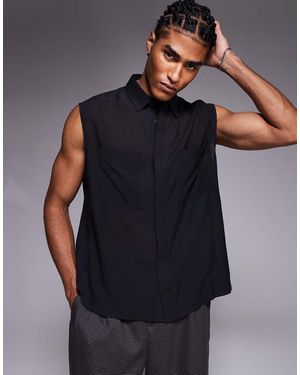 ASOS Sleeveless Shirt - Blue