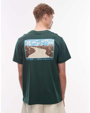 Rhythm Scramble T-shirt - Green