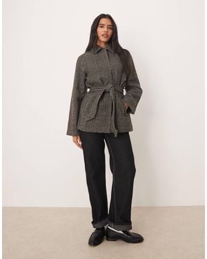 Jdy Tie Waist Coat - Grey