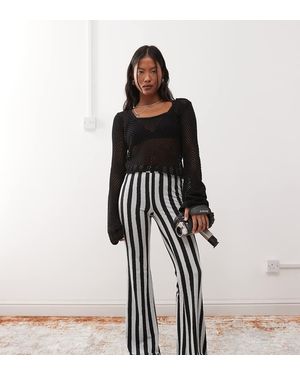 Noisy May Flare leggings - White