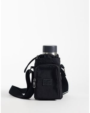 ASOS Water Bottle Nylon Crossbody - Black