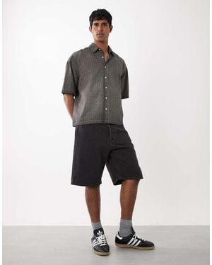Jack & Jones Alex baggy Denim Shorts - Black