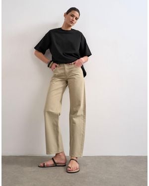 TOPSHOP Ember Low Rise Straight Leg Jean - Blue