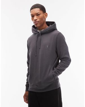 AllSaints Raven Oth Logo Hoodie - Grey