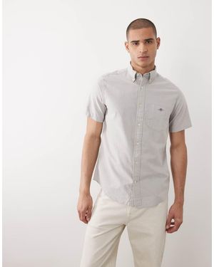 GANT Regular Fit Classic Oxford Shirt - White