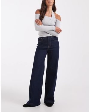 Gap Stride Wide Leg Jeans - Blue