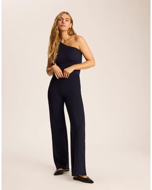 Commando Neoprene Wide Leg Pant - Blue