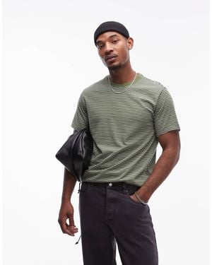 Levi's – mainline – the essential – gestreiftes t-shirt - Grau