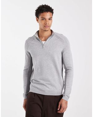 River Island – elegantes sweatshirt - Grau