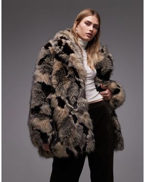& Other Stories Faux Fur Coat - Gray