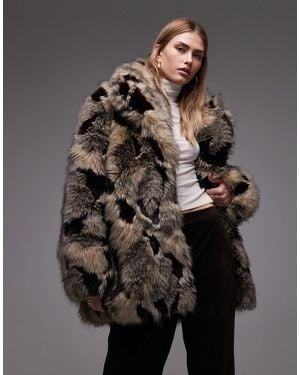 & Other Stories Faux Fur Coat - Gray