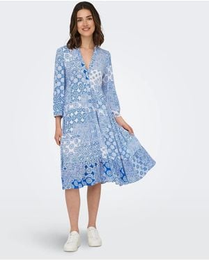 ONLY Vestito Principessa - Blu