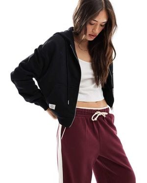 Cotton On Cotton On Classic Fleece Oversized Zip Through Hoodie - Purple
