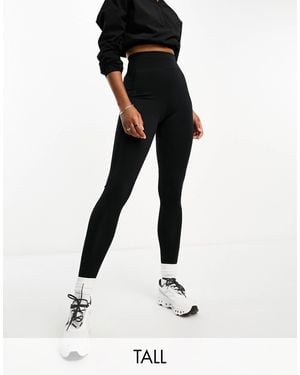 4505 Tall Icon Active Tie Waist Run legging With Phone Pocket - Black