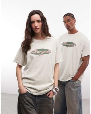 Reclaimed Vintage Washed Margate T-Shirt - Grey