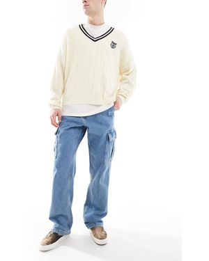 Vans – service – locker geschnittene cargo-jeans - Blau