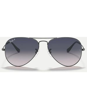 Ray-Ban – aviator – polarisierte piloten-sonnenbrille - Blau