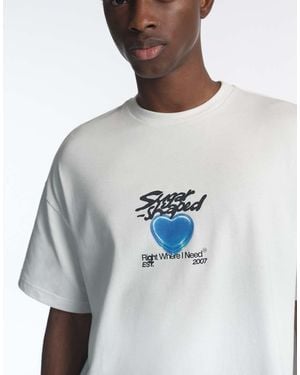 Pull&Bear Stwd Sweet Candy Graphic T-Shirt - Grey