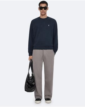 AllSaints Harlow rundhalsausschnitt - Blau