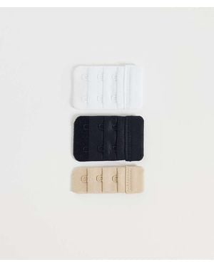 ASOS 3 Pack Hook Bra Extenders - Blue