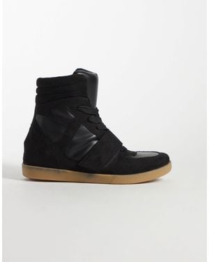 ASOS – damson – sneaker aus wildlederimitat - Schwarz