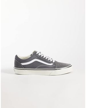 Vans Zapatillas De Deporte Old Skool Grises - Blanco