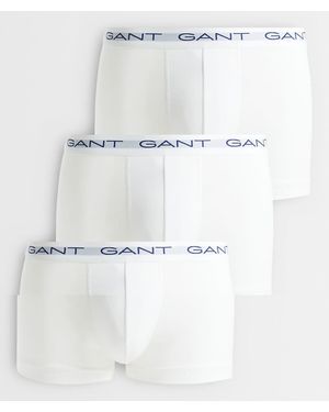 GANT Pack De 3 Calzoncillos En - Blanco