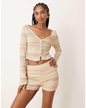 ASOS Co-ord Micro Short - Natural