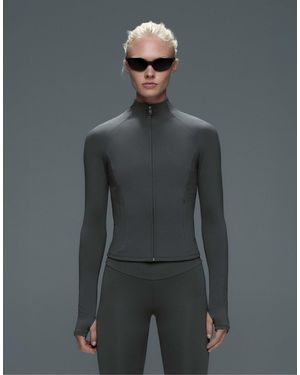 Oysho Hahnentritt-funktionsjacke - Grau