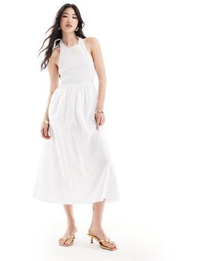 Nobody's Child – tizzy – midaxi-kleid - Weiß
