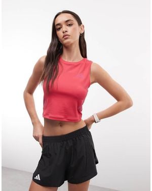 adidas Originals Adidas Running Adi365 Crop Top - Red
