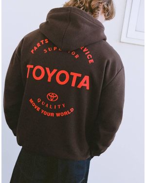 Pull&Bear Toyota Hoodie - Black